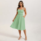 belle poque Summer Dress for Women 2026 Sleeveless Sundress Flowy Wedding Guest Dresses