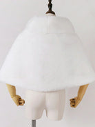 belle poque 2025 Winter Soft Faux Fur Thick Shawl/Coats