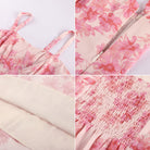 belle poque Milkmaid Dress with Ruffle Trim Empire Waist Dress for Women Summer