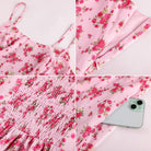 belle poque Floral Dress for Women 2026 Summer Sleeveless Midi A-line Beach Sundresses