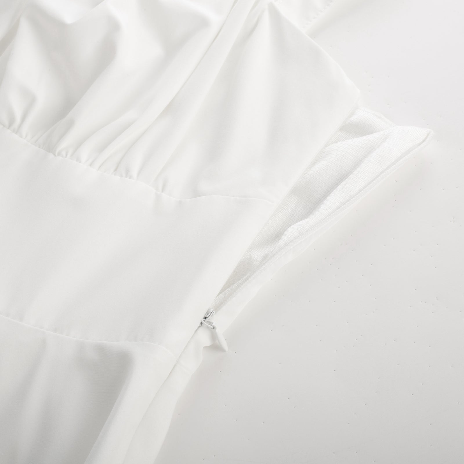 belle poque Vintage Two-Way Defined Waist Dress Ruched Bodice Flared A-Line Dress