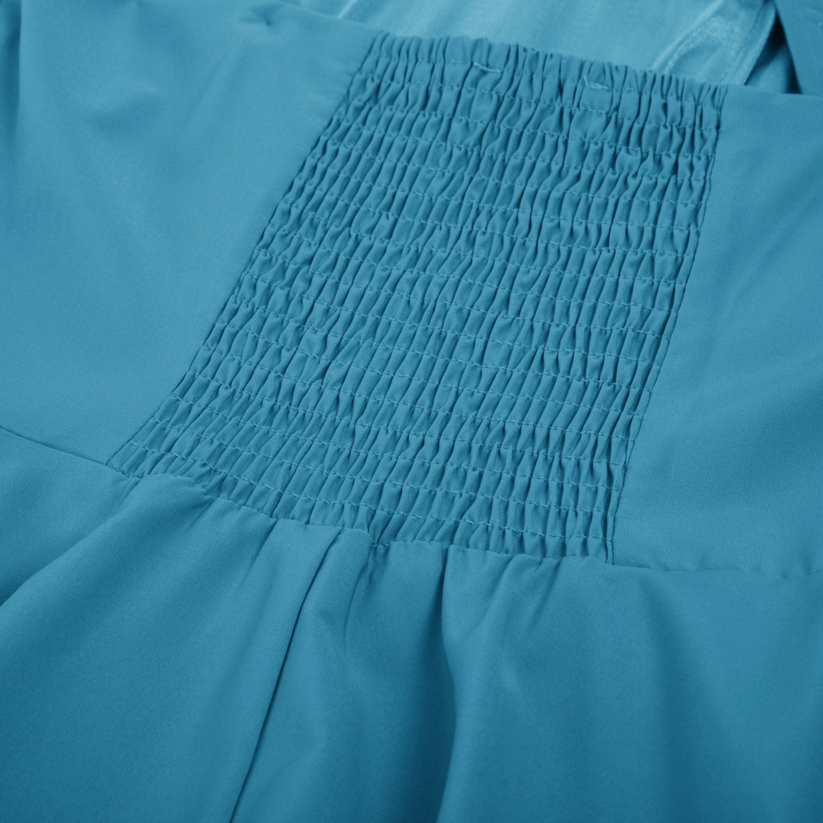 belle poque Vintage Two-Way Defined Waist Dress Ruched Bodice Flared A-Line Dress