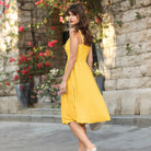 belle poque Summer Dress for Women 2026 Sleeveless Sundress Flowy Wedding Guest Dresses