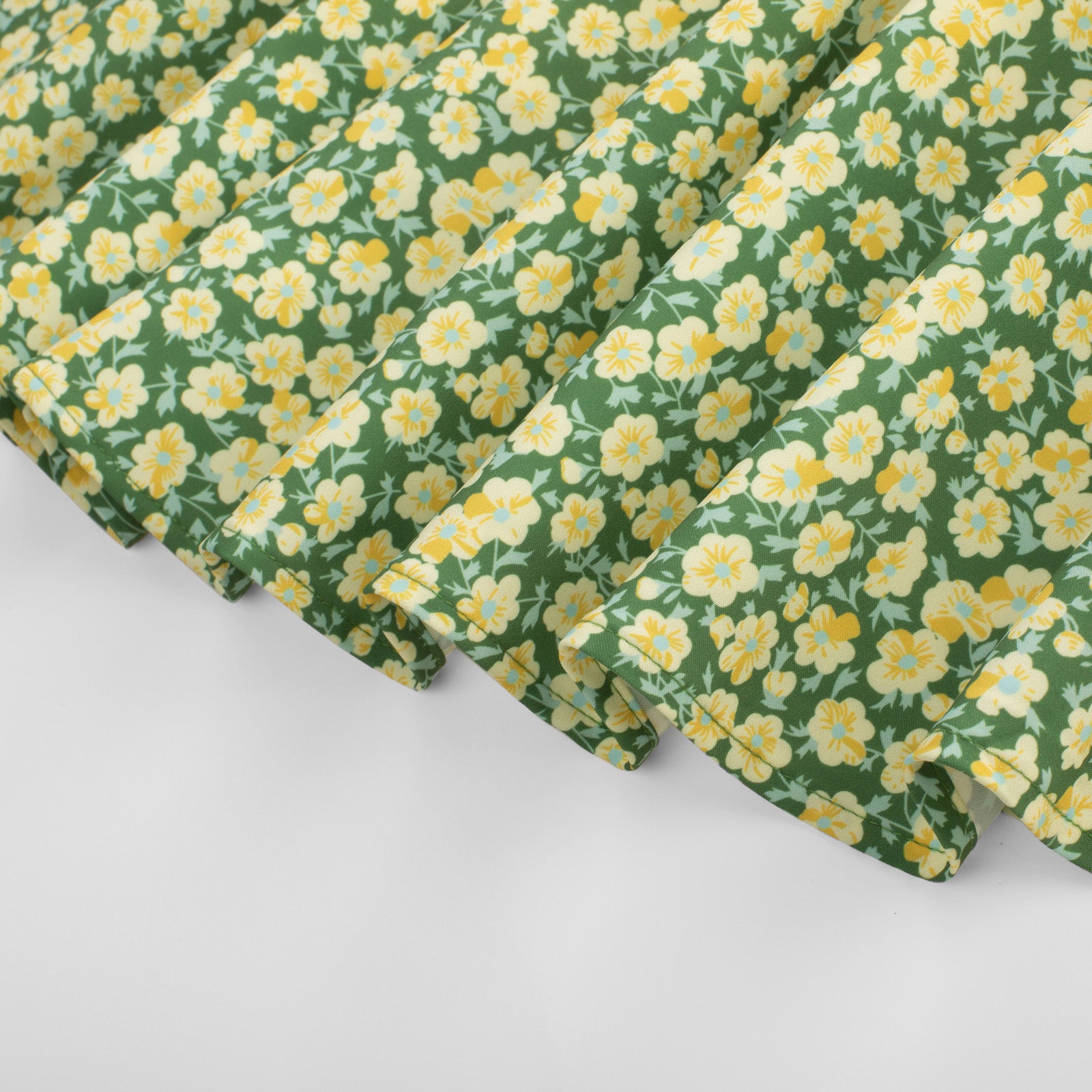 belle poque Vintage Two-Way Defined Waist Dress Ruched Bodice Flared A-Line Dress