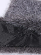 belle poque Winter Soft Faux Fur Thick Shawl/Coats for Women