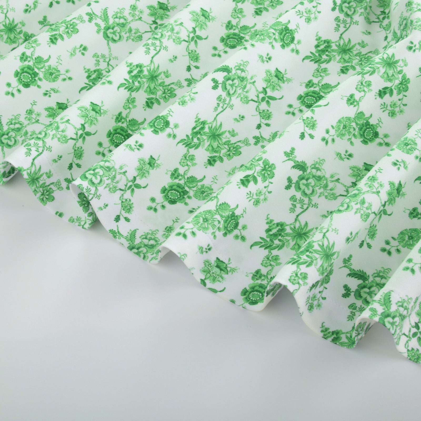 belle poque Pleated Buttons Decorated Elastic Waist High Waist Swing A-Line Skirt with Pockets