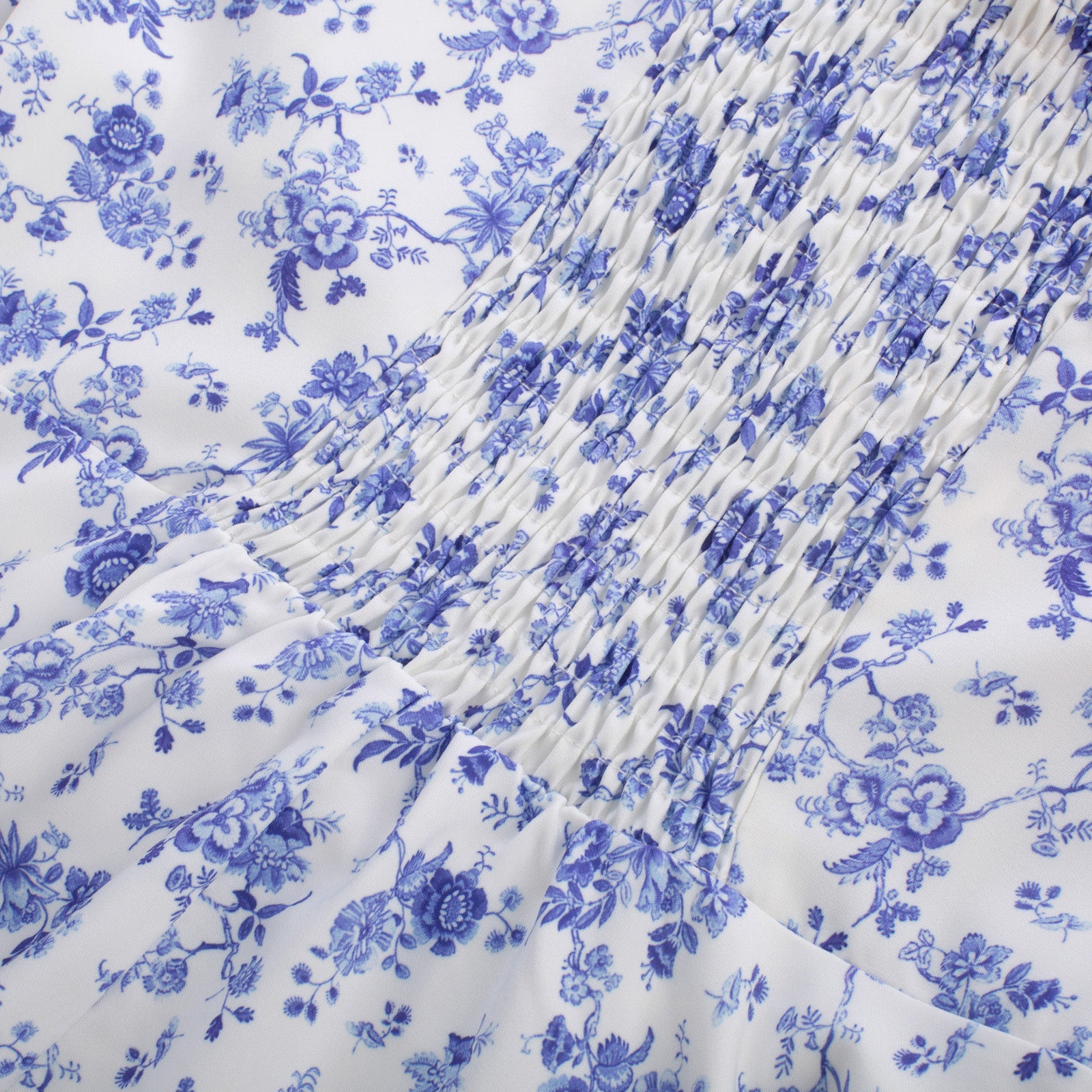 belle poque Vintage Two-Way Defined Waist Dress Ruched Bodice Flared A-Line Dress