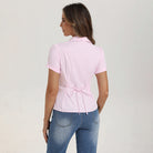 belle poque 2026 Womens Button Down Summer Cute Tops Blouses for Women Dressy Casual