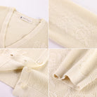 belle poque Women's Lace Cardigan Lightweight 3/4 Sleeve Button Down Cardigans