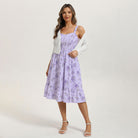 belle poque Wedding Guest Dress for Women 2026 Flowy Sundress with Pockets