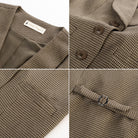 belle poque Vintage Lapel Collar Suit Vest Tops for Women Work Dressy Waistcoat Blazer with Pockets