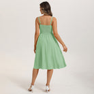 belle poque Summer Dress for Women 2026 Sleeveless Sundress Flowy Wedding Guest Dresses