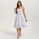 belle poque Wedding Guest Dress for Women 2026 Flowy Sundress with Pockets