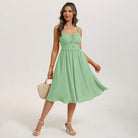 belle poque Summer Dress for Women 2026 Sleeveless Sundress Flowy Wedding Guest Dresses