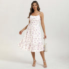 belle poque 2026 Floral Dress for Women Spring Summer Flowy Ruffle Midi Dresses