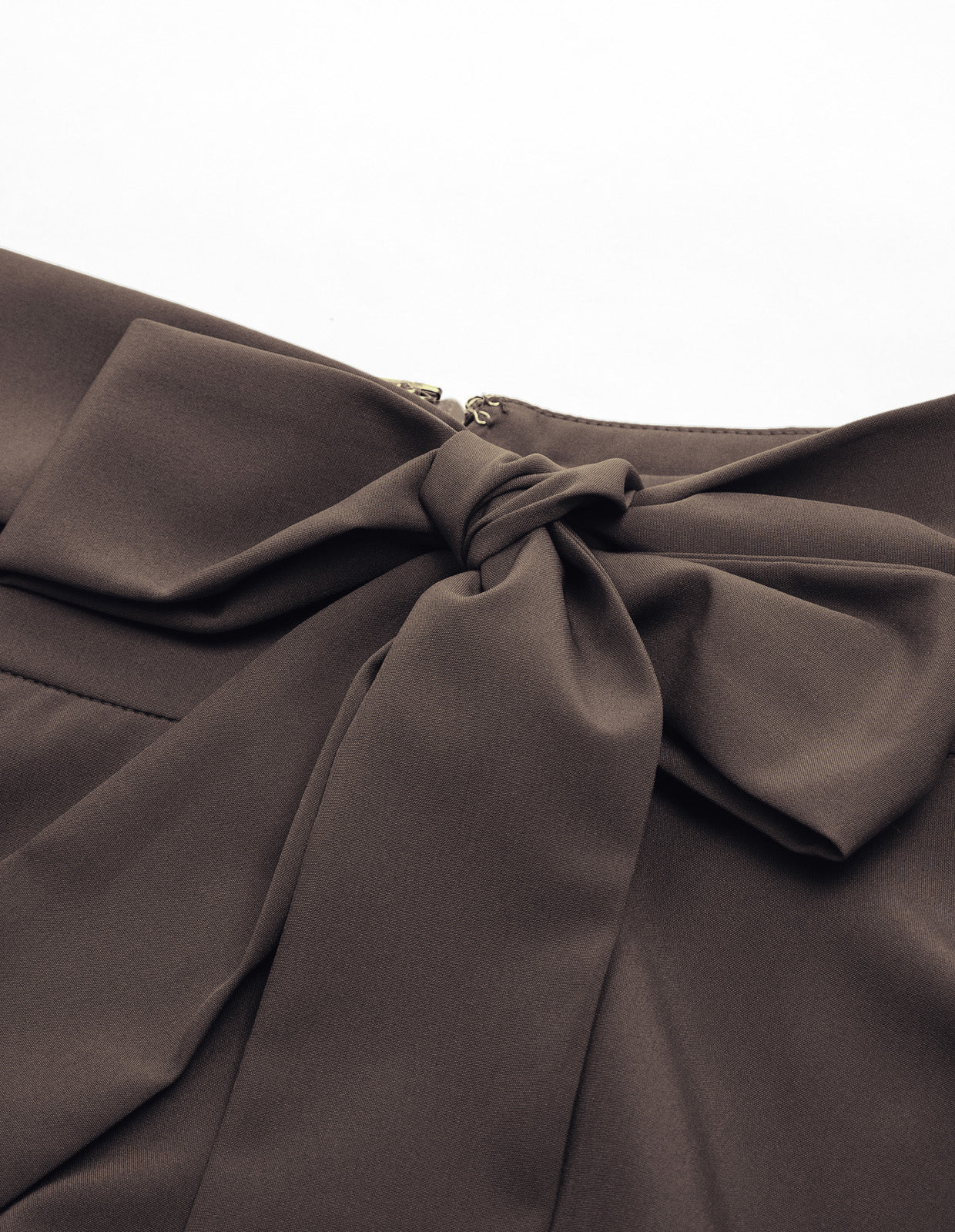 belle poque Floral Patterns Women's High Waist Bow Decorated A-Line Pockets Skirt