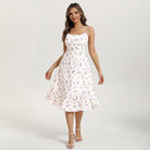 belle poque 2026 Floral Dress for Women Spring Summer Flowy Ruffle Midi Dresses