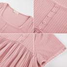 belle poque Women's Cute Tops Babydoll Peplum Top 2026 Casual Shirts