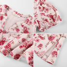 belle poque Floral Tops for Women Vacation Blouses Henley V Neck Shirts Peplum Tops