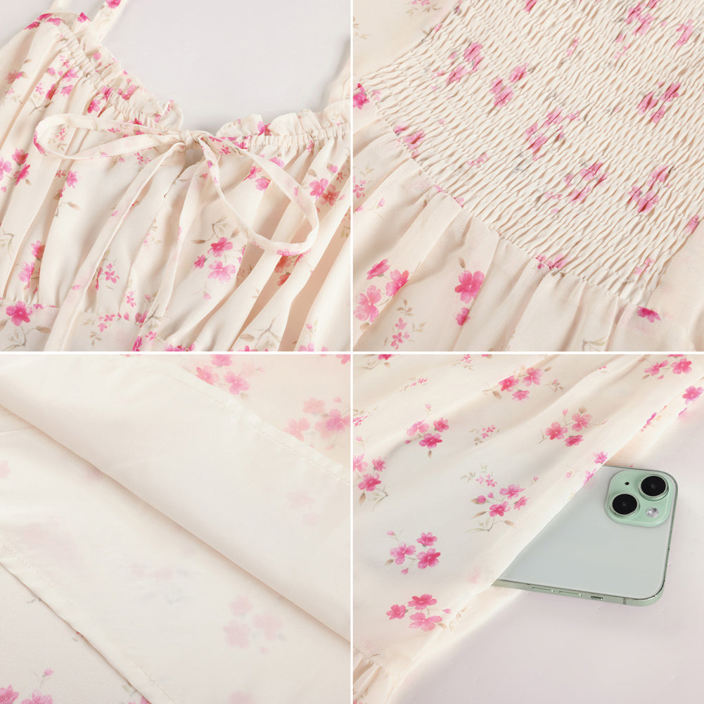 belle poque 2026 Spring Milkmaid Dress Wedding Guest Summer Midi Flowy Tea Party Dresses