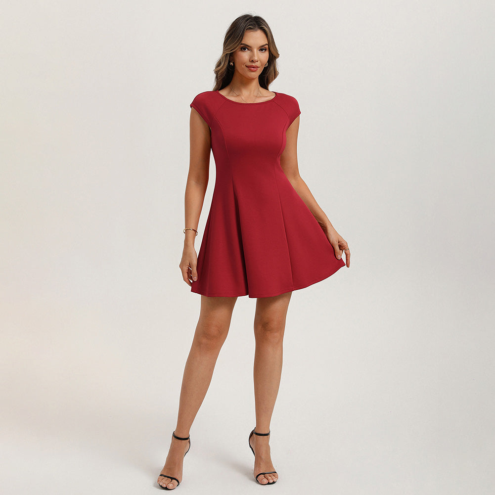 belle poque 2026 Elegant Formal Classy Cocktail Party Dress Boat Neck Short Dresses