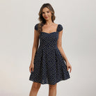 belle poque Mini Floral Dress 2026 Cap Sleeve Flowy Date Short Cute Dress