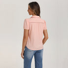 belle poque 2026 Puff Sleeve Cotton Blouses for Women Peter Pan Collar Dressy Work Shirts