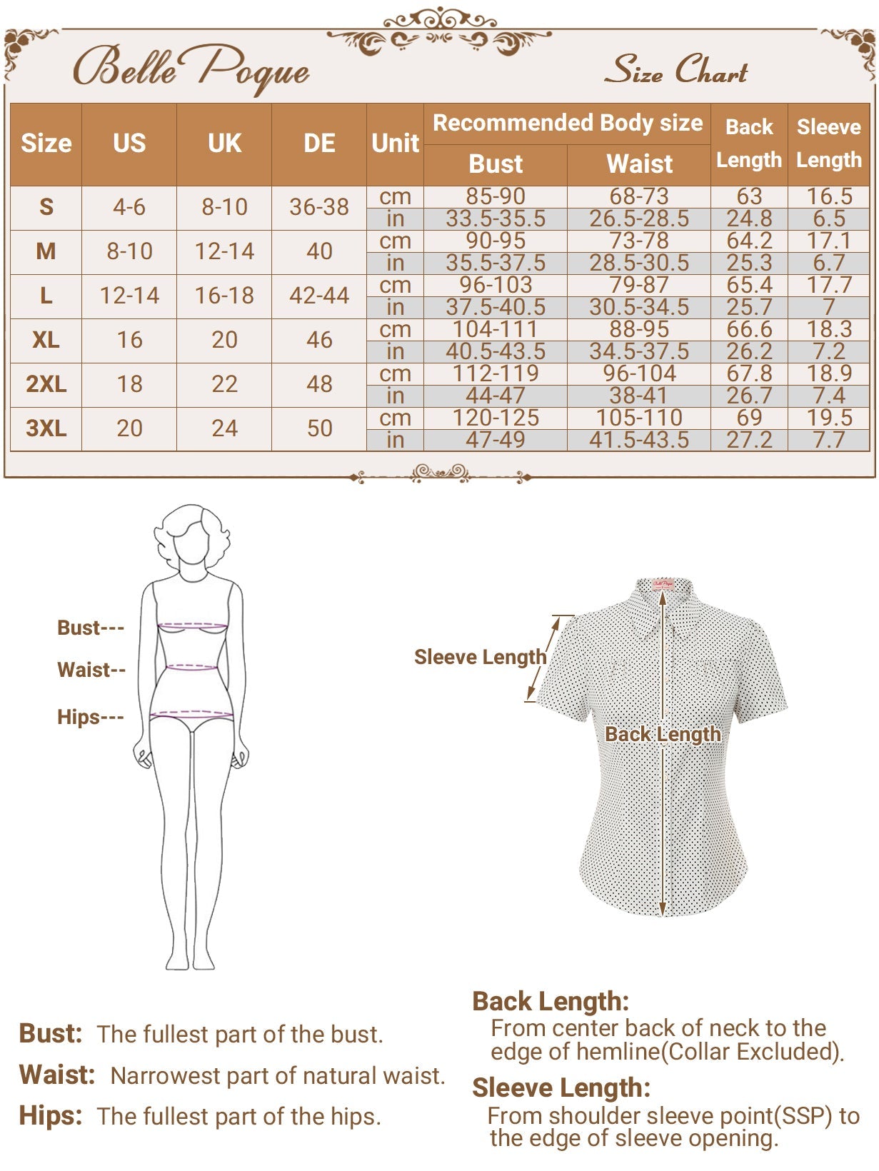 belle poque Women Retro Vintage Cherry Print Short Sleeve Square Collar Curved Hem Shirt