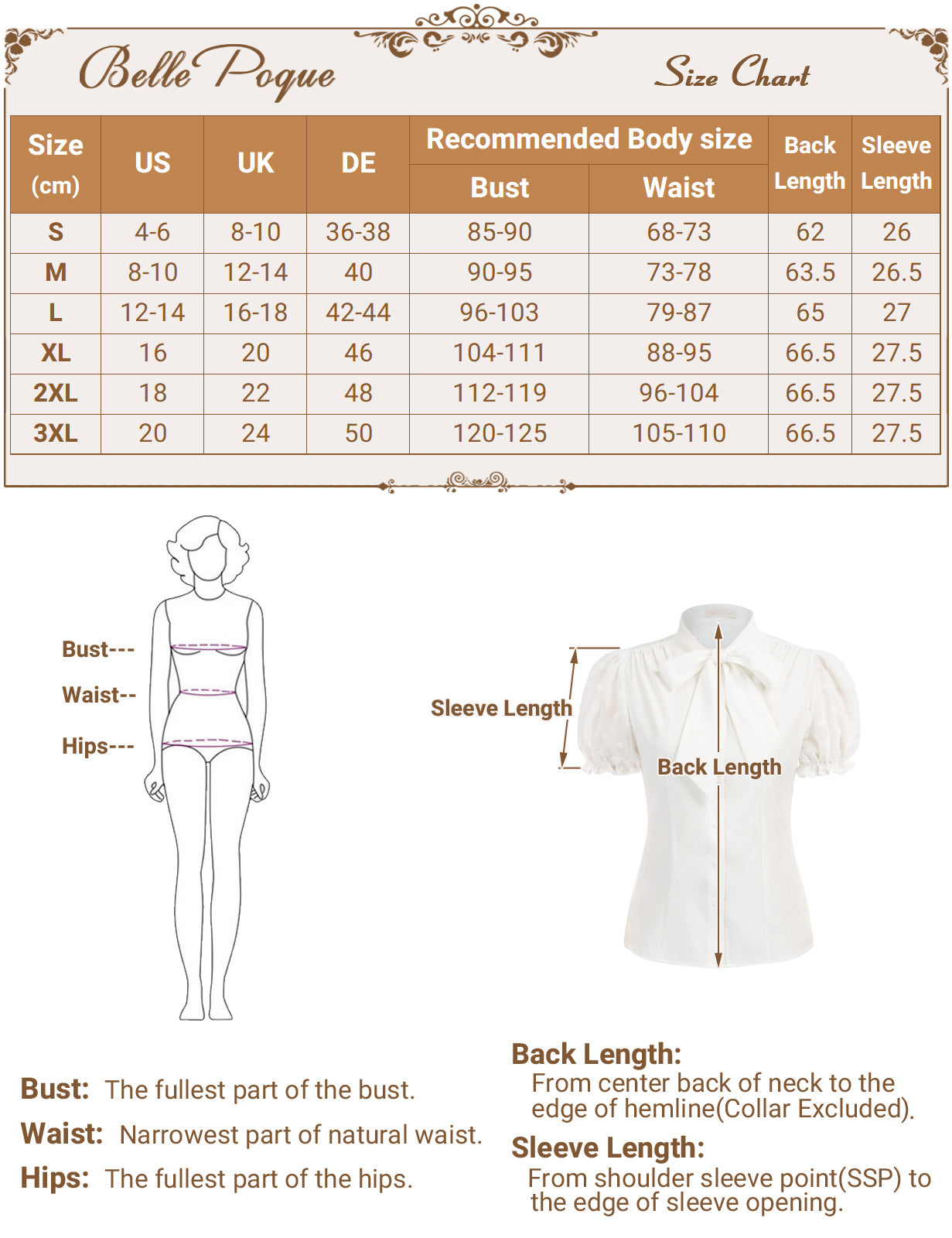 belle poque Bow-Knot Decorated Shirt Short Sleeve Stand Collar Tops