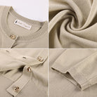 belle poque 2026 Spring Short Sleeve Cardigan Sweater Lightweight Button Up Cardigan