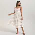 belle poque 2026 Spring Milkmaid Dress Wedding Guest Summer Midi Flowy Tea Party Dresses