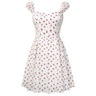 belle poque Mini Floral Dress 2026 Cap Sleeve Flowy Date Short Cute Dress Pink floral