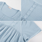 belle poque Women's Cute Tops Babydoll Peplum Top 2026 Casual Shirts