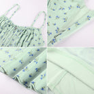 belle poque Women Vintage Mermaid Dress Tie Square Neck Bodycon Dress