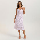 belle poque Women Vintage Mermaid Dress Tie Square Neck Bodycon Dress