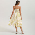 belle poque Floral Dress for Women 2026 Summer Sleeveless Midi A-line Beach Sundresses