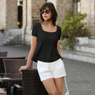 belle poque Women's Cute Tops Babydoll Peplum Top 2026 Casual Shirts