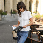 belle poque 2026 Womens Button Down Summer Cute Tops Blouses for Women Dressy Casual