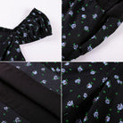 belle poque Mini Floral Dress 2026 Cap Sleeve Flowy Date Short Cute Dress