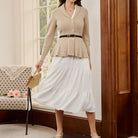 belle poque Women 2pcs Classic Buckle Waist Belt Ladies Polyurethane Leather Narrow Belt