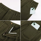 belle poque 2026 Women's Denim Skirt Knee Length Jean Skirt with Pockets