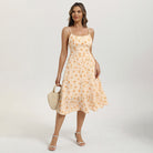 belle poque 2026 Floral Dress for Women Spring Summer Flowy Ruffle Midi Dresses
