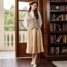 belle poque Vintage Lapel Collar Suit Vest Tops for Women Work Dressy Waistcoat Blazer with Pockets