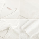 belle poque Women's Lace Cardigan Lightweight 3/4 Sleeve Button Down Cardigans