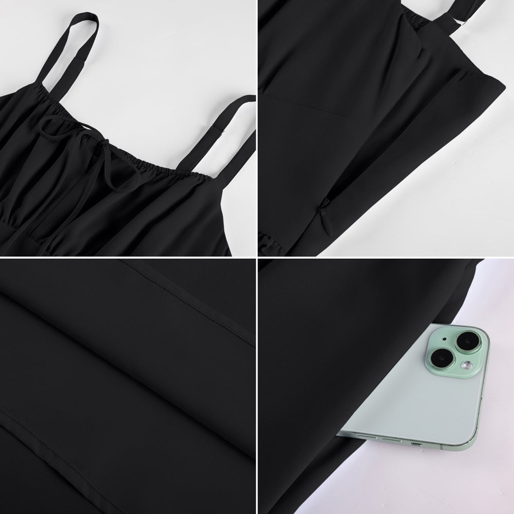 belle poque Summer Dress for Women 2026 Sleeveless Sundress Flowy Wedding Guest Dresses