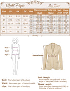 belle poque Vintage Cardigan Sweater Blazer V Neck Shawl Lapel Collar with Pockets