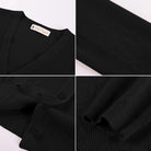 belle poque Women's Lace Cardigan Lightweight 3/4 Sleeve Button Down Cardigans