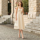 belle poque 1950s Vintage Gingham Dress for Women Sweetheart Neckline Dresses with Pockets