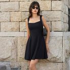 belle poque Valentine's Day Hot Sale🔥 Women's Dress with Pockets Short Bow Cocktail Party Dresses