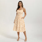 belle poque 2026 Floral Dress for Women Spring Summer Flowy Ruffle Midi Dresses